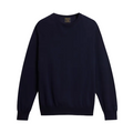 Woolrich Lambswool Crewneck Gg12 - Melton Blue
