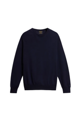 Woolrich Lambswool Crewneck Gg12 - Melton Blue