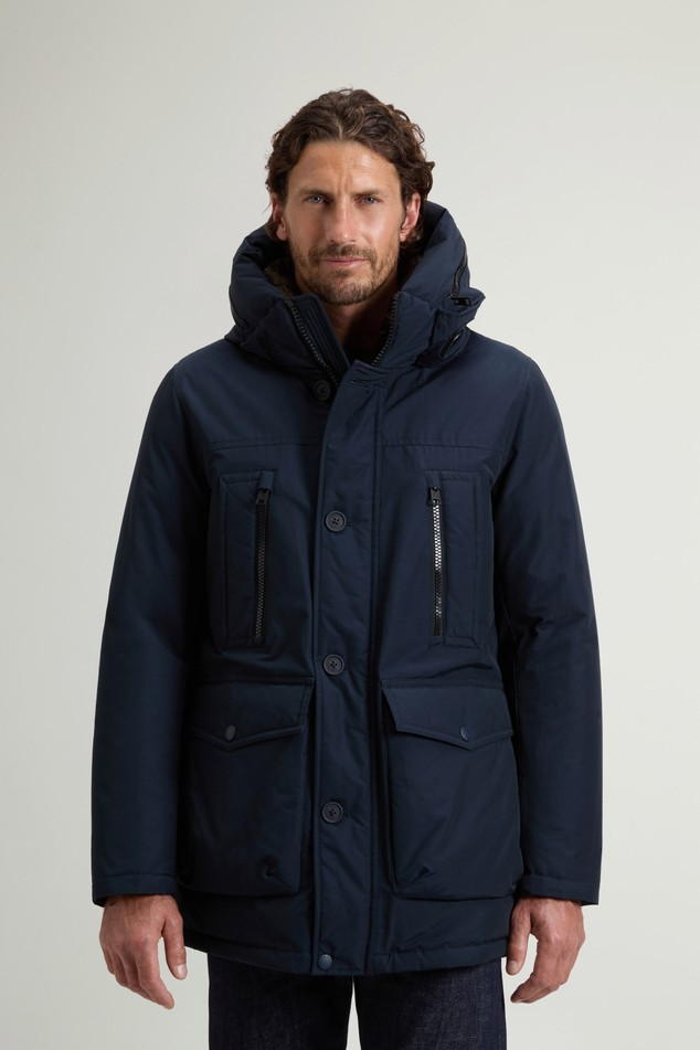 Woolrich Ramar Arctic Parka - Melton Blue | ViaMonte Shop