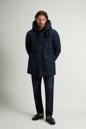 Woolrich Ramar Arctic Parka - Melton Blue | ViaMonte Shop