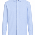 JCMAN Camicia in puro cotone oxford azzurro uomo