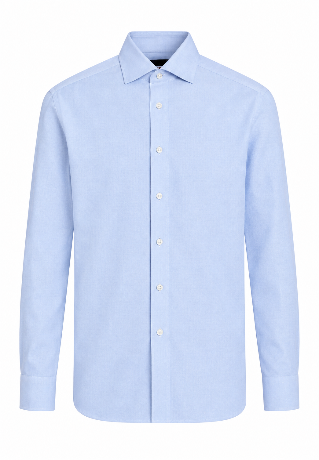 JCMAN Camicia in puro cotone oxford azzurro uomo