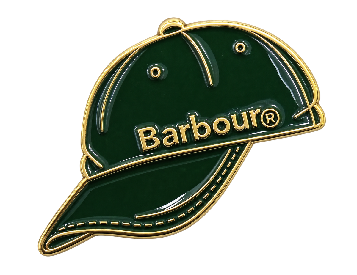 Barbour spilla cappello verde | ViaMonte Shop