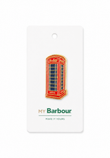 Barbour spilla Phone box rossa | ViaMonte Shop