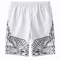 Popeline Bermuda Marcelo Burlon County of Milan Uomo bianco