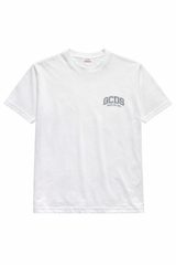 Logo Lounge Ss T-Shirt GCDS bianca
