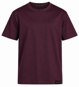LWBR Basic t-shirt in jersey bordeaux uomo