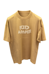A Paper Kid T-shirt jersey uomo Cammello