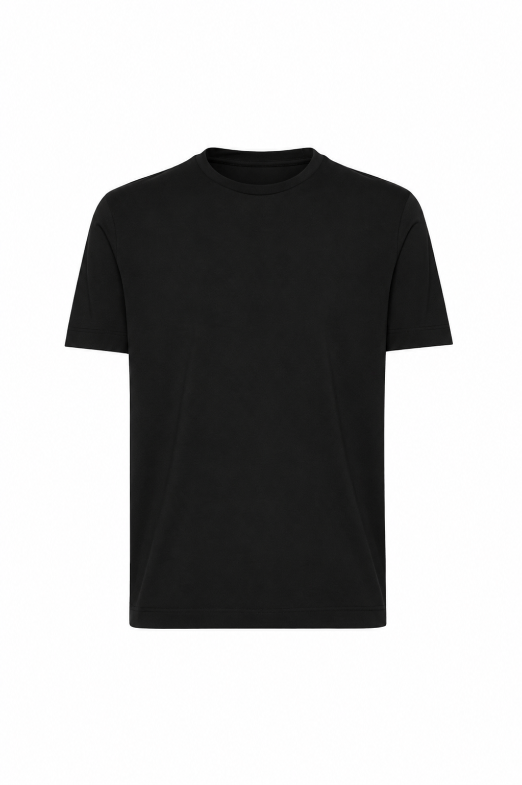 T-shirt SAND in morbido jersey performante nero | ViaMonte Shop