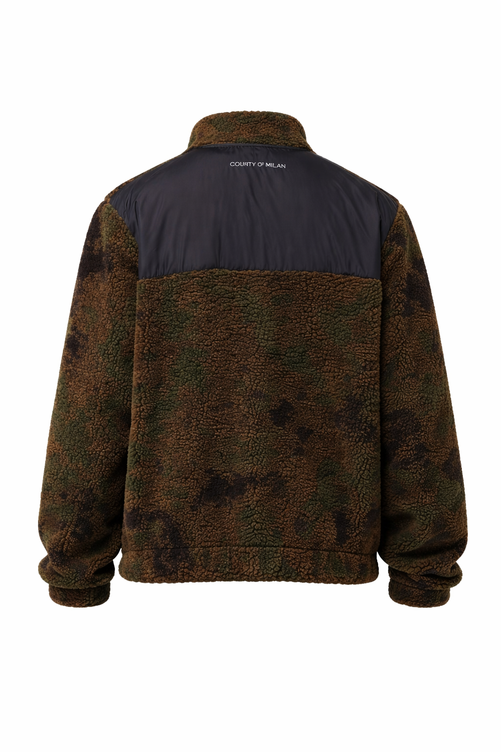 Ecofur unisex verde militare County of Milan in eco pelliccia