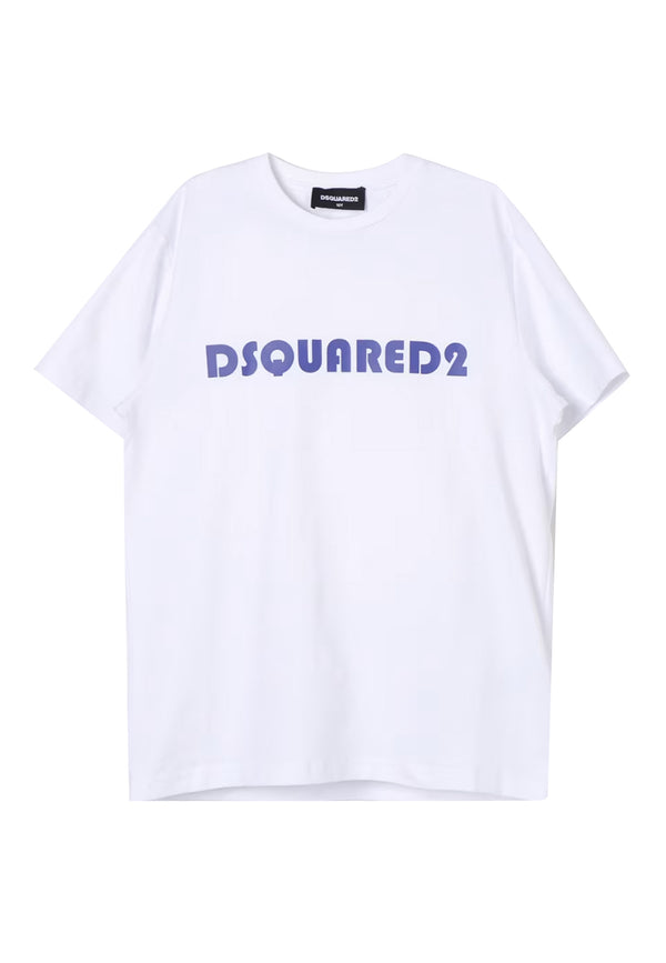 dsquared2ユニセックスホワイトTシャツ