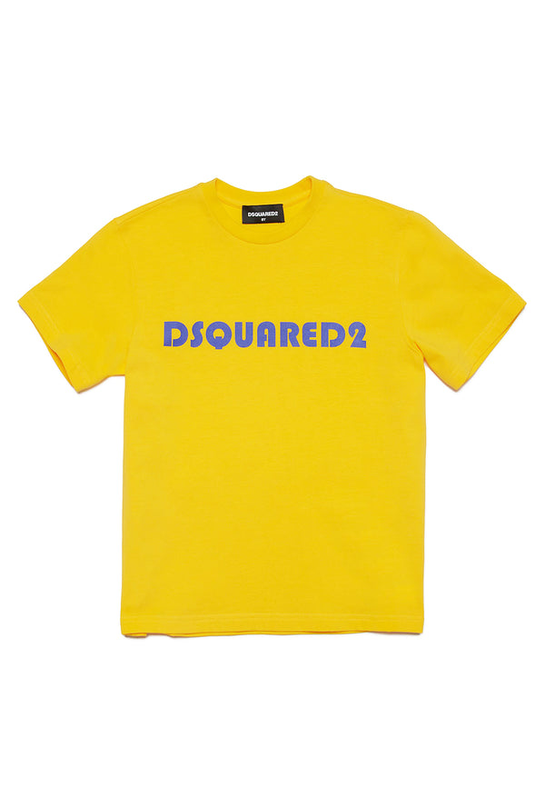 Dsquared2 t-shirt giallo unisex