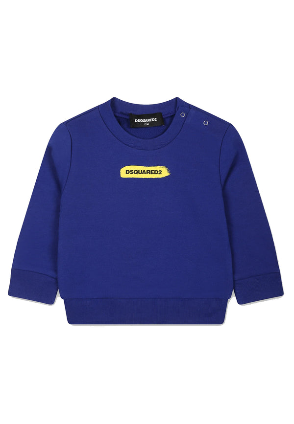Dsquared2 newborn blue sweatshirt