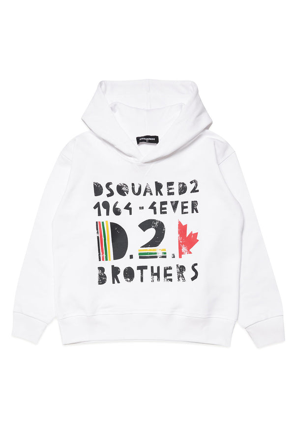 DSquared2 Child white sweatshirt