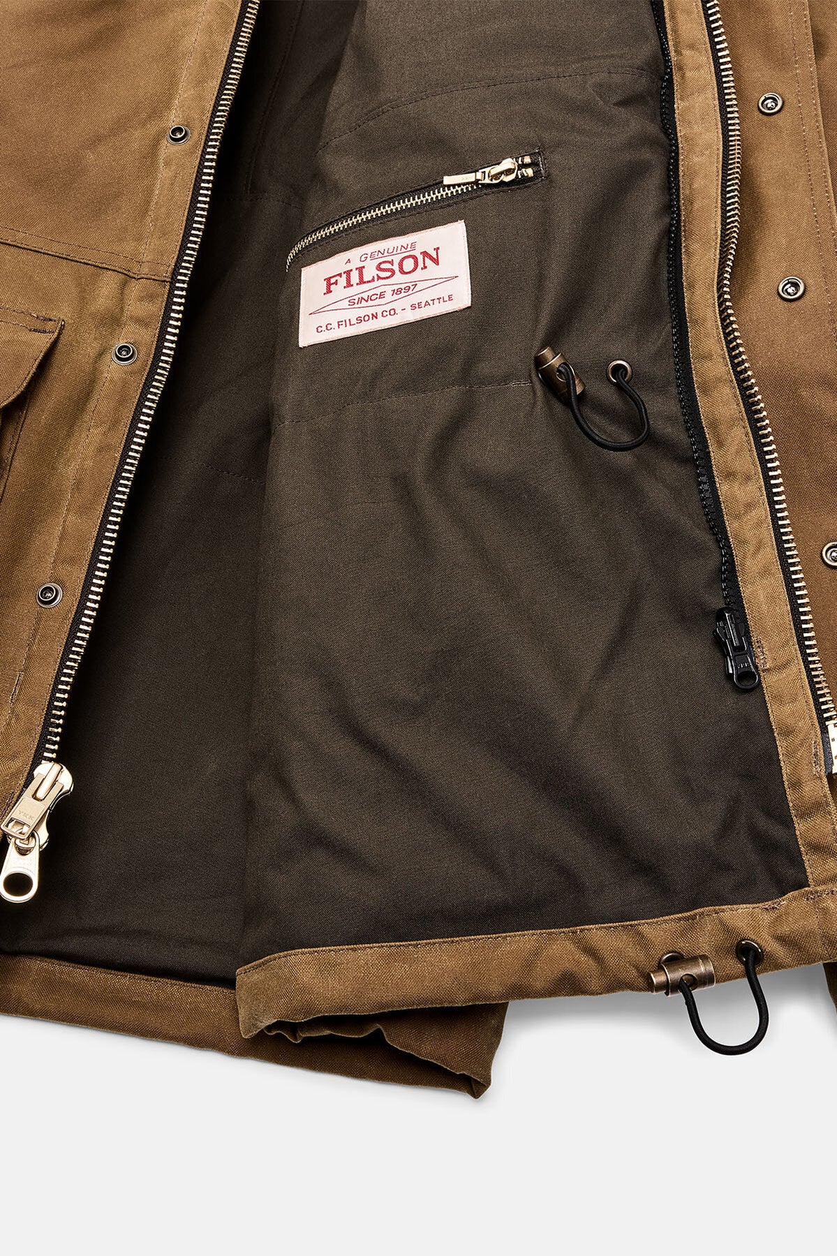 Filson Tin Cloth Giacca – Beige | ViaMonte Shop