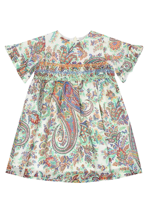 إيترو فستان متعدد الألوان للفتيات الصغيرات