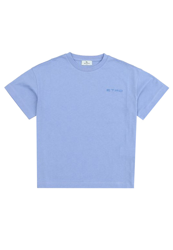ETRO BLUE T-shirt girl