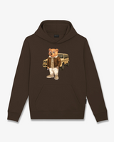 Baron Filou Filou 183 felpa con cappuccio unisex - Chocolate Brown