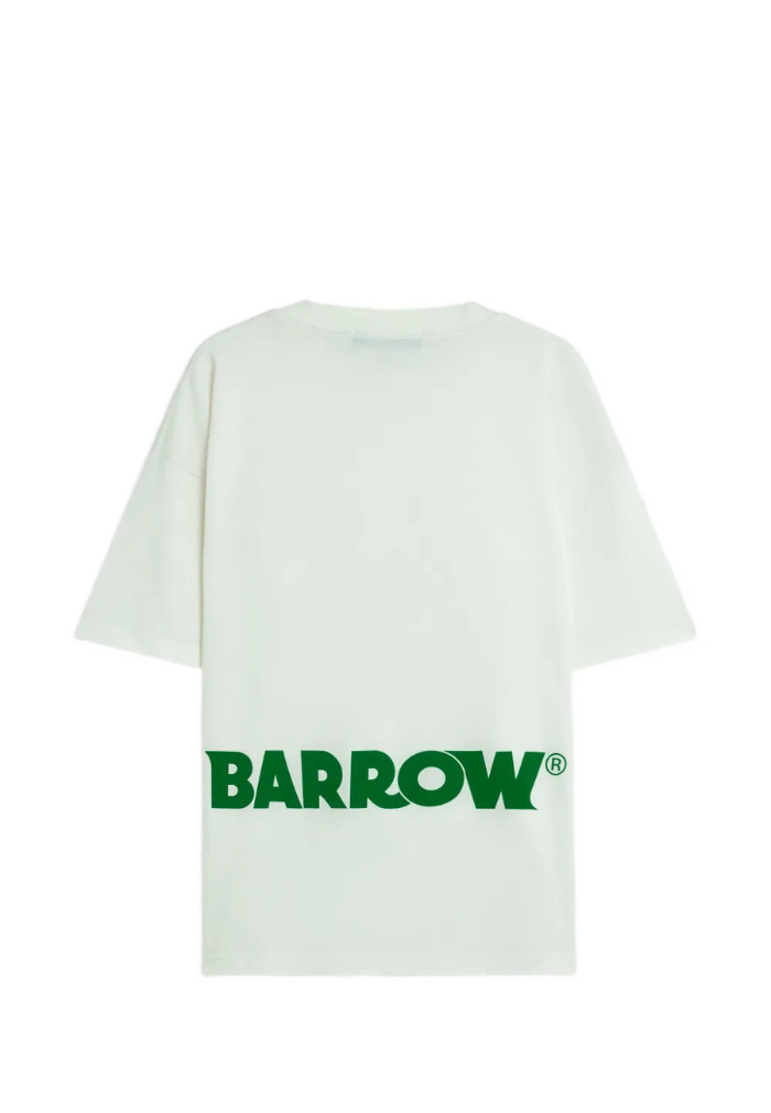 Barrow T-Shirt bianca in Jersey di Cotone – Vestibilità Unisex | ViaMonte Shop