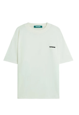 Barrow T-Shirt bianca in Jersey di Cotone – Vestibilità Unisex