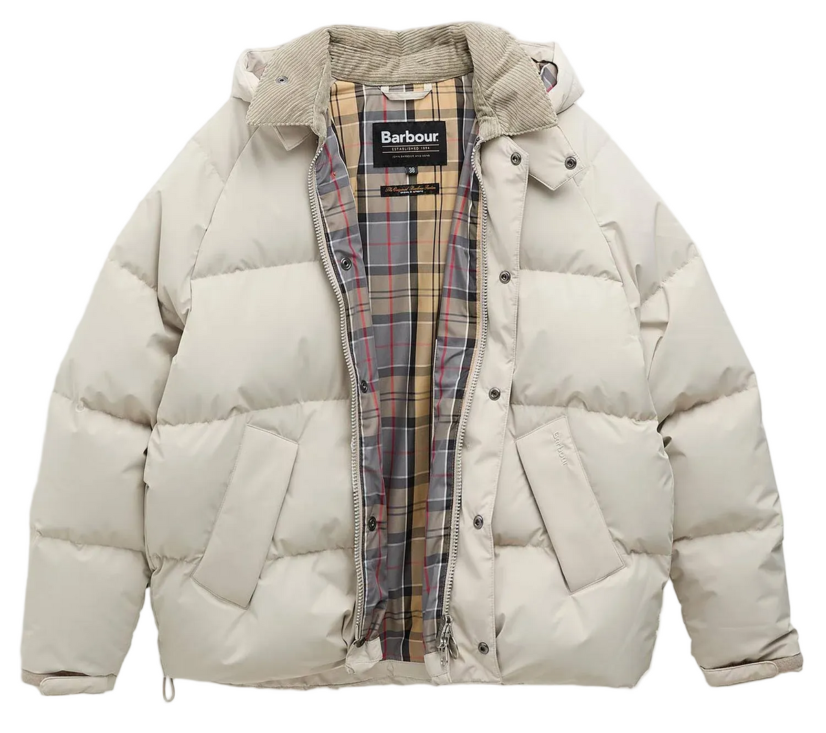 Barbour giubbino Os Down Transport Puffer ghiaccio | ViaMonte Shop
