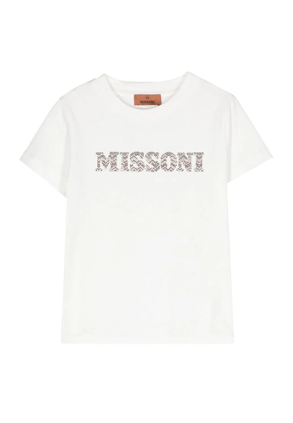 Missoni T-shirt-gold girl girl