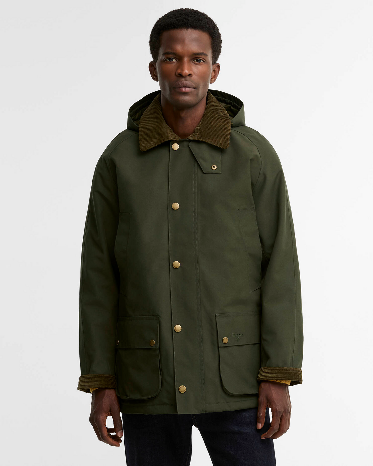 Barbour giubbino Winter Ashby Jacket verde | ViaMonte Shop