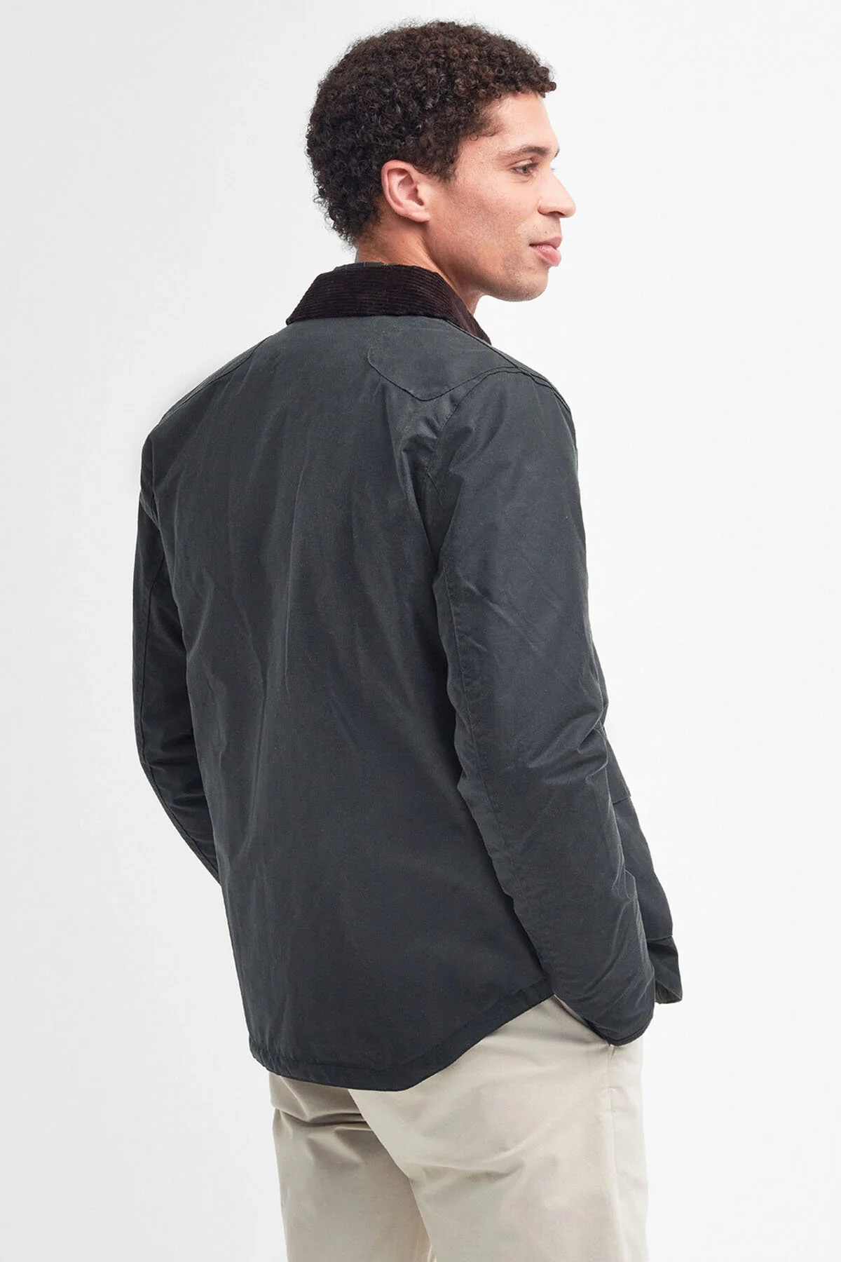 Barbour Reelin Wax Jacket – Sage | ViaMonte Shop
