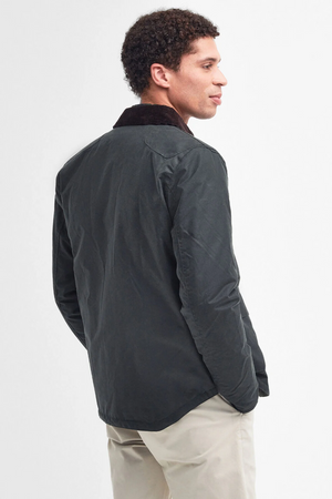 Barbour Reelin Wax Jacket – Sage | ViaMonte Shop