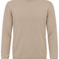 LWBR  dolcevita beige chiaro uomo in lana merinos