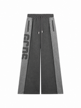 Joggers GCDS Band Logo Patch Uomo - Antracite/Grigio