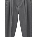 LWBR pantalone in flanella grigio uomo