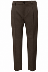 BE ABLE pantalone in fresco lana uomo marrone