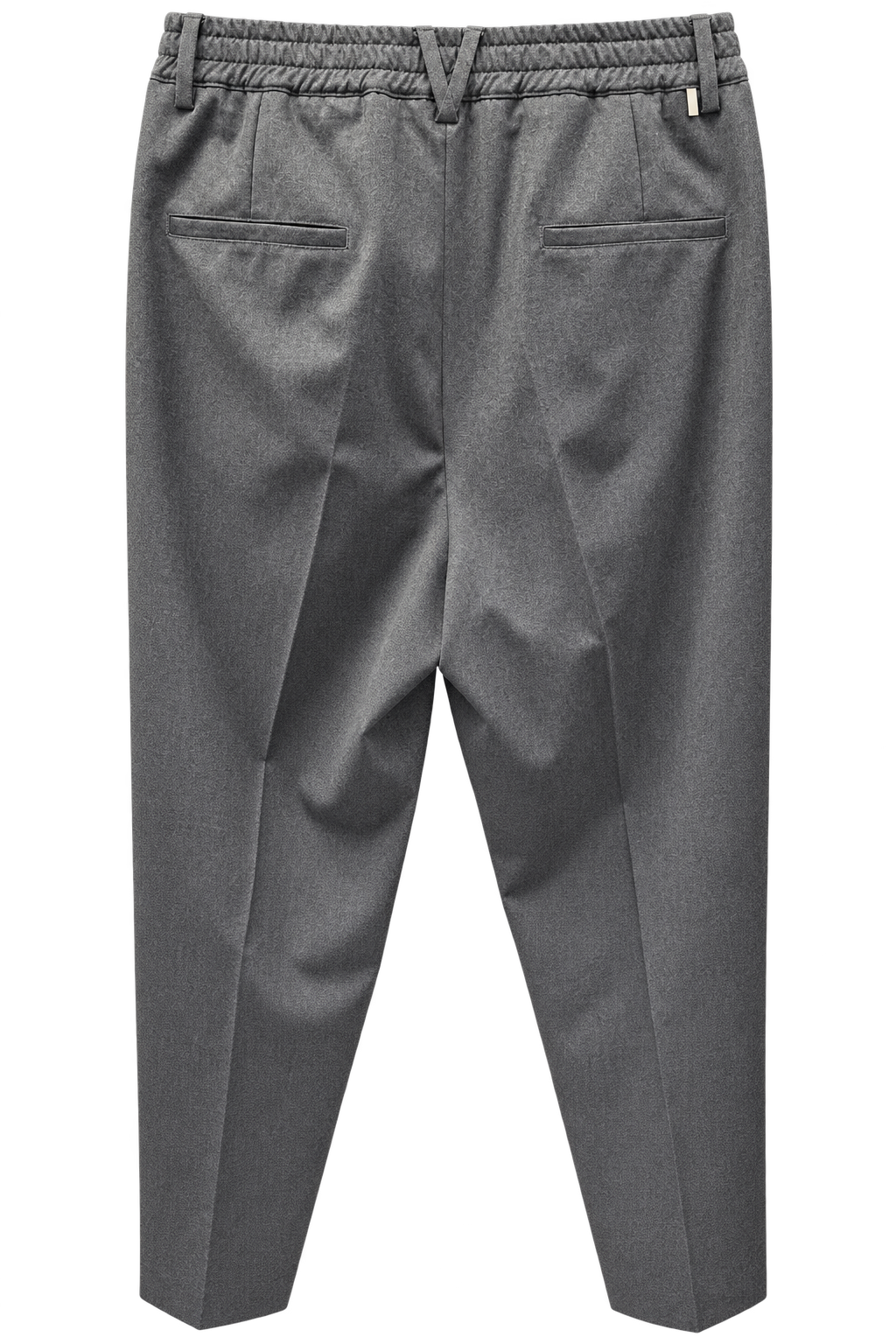 LWBR pantalone in flanella grigio uomo