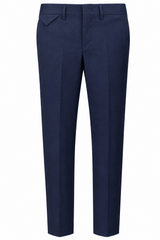 LWBR pantalone in fresco lana blu uomo