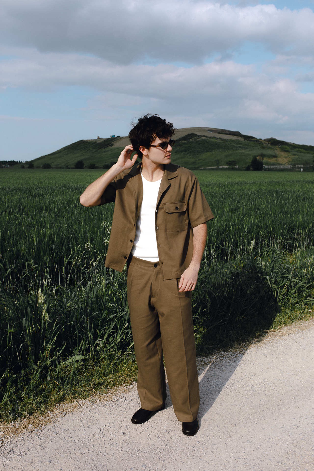 Barbados Pantalone Over Verde Militare