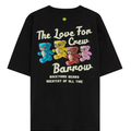 Barrow T-Shirt nera in Jersey di Cotone – Vestibilità Unisex | ViaMonte Shop