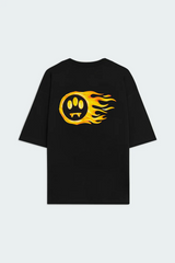 T-shirt nera Barrow unisex | ViaMonte Shop