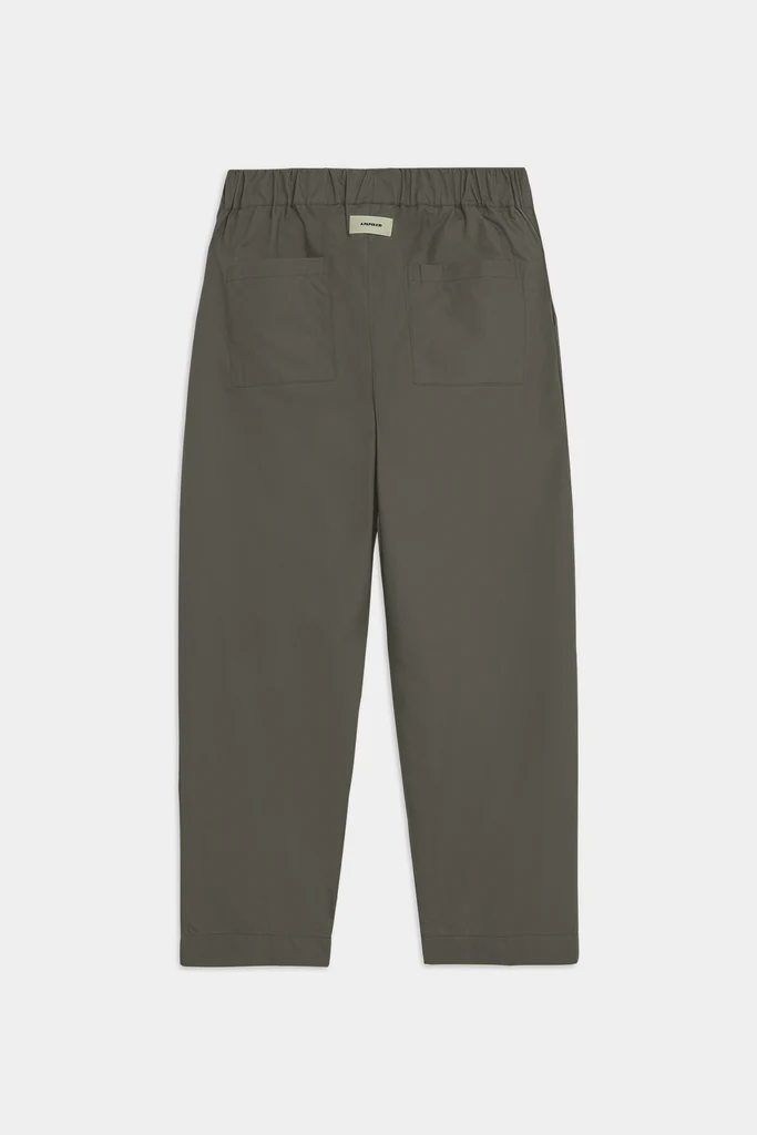 Popeline Pants Man Verde Salvia
