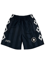Soccer Shorts unisex nero Marcelo Burlon County of Milan bermuda | ViaMonte Shop