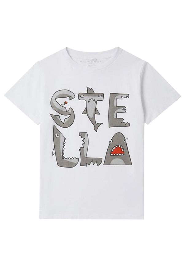 Stella McCartney T恤象牙儿童