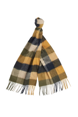 Barbour Large Tattersall sciarpa verde | ViaMonte Shop
