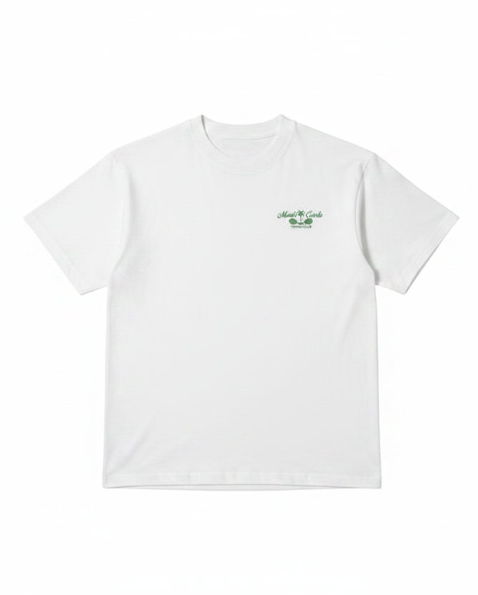 Montecarlo Tennis Club T-Shirt Panna | ViaMonte Shop