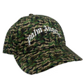 Cappello Palm Angels  unisex in cotone militare con logo iconico
