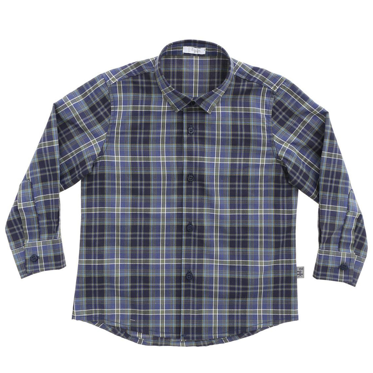 ViaMonte Shop | Il Gufo Camicia in cotone e lyocell check