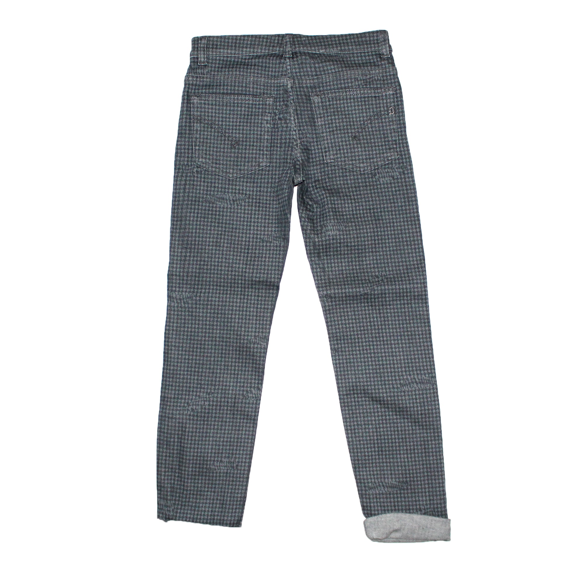 ViaMonte Shop | Dondup jeans Ritchie bambino pied de poule in cotone
