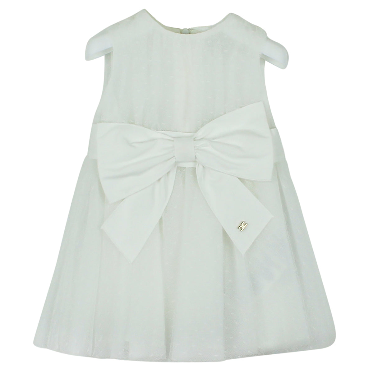 ViaMonte Shop | Elisabetta Franchi La Mia Bambina abito baby avorio in tulle cerimonia