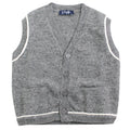 ViaMonte Shop | Il Gufo gilet baby boy grigio in lana