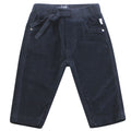 ViaMonte Shop | Il Gufo pantalone baby boy blu in velluto