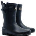 ViaMonte Shop | Barbour kid's stivale bambina nero con logo